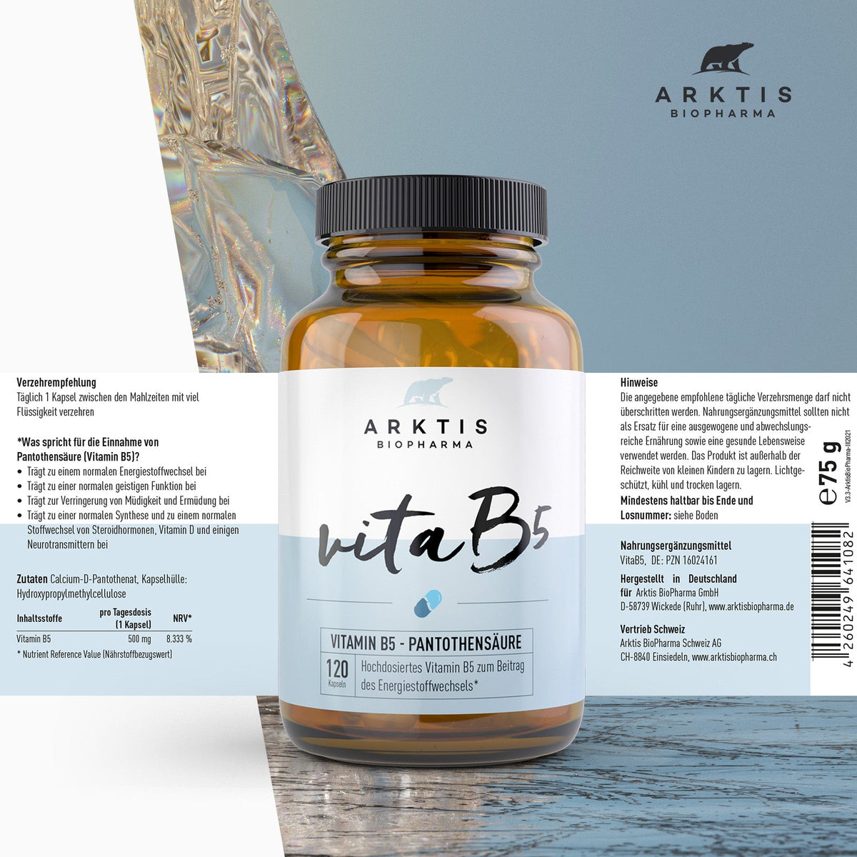 Arktis Vita B5 - Vitamin B5