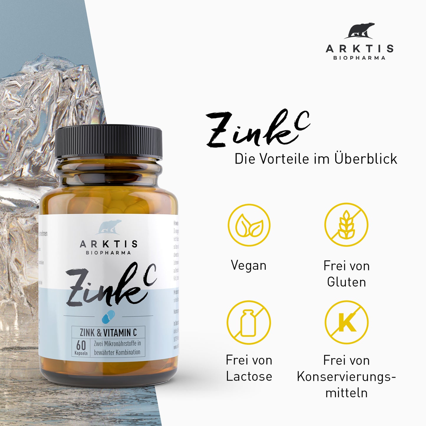 Arktis Zink C - Zink + Vitamin C PL