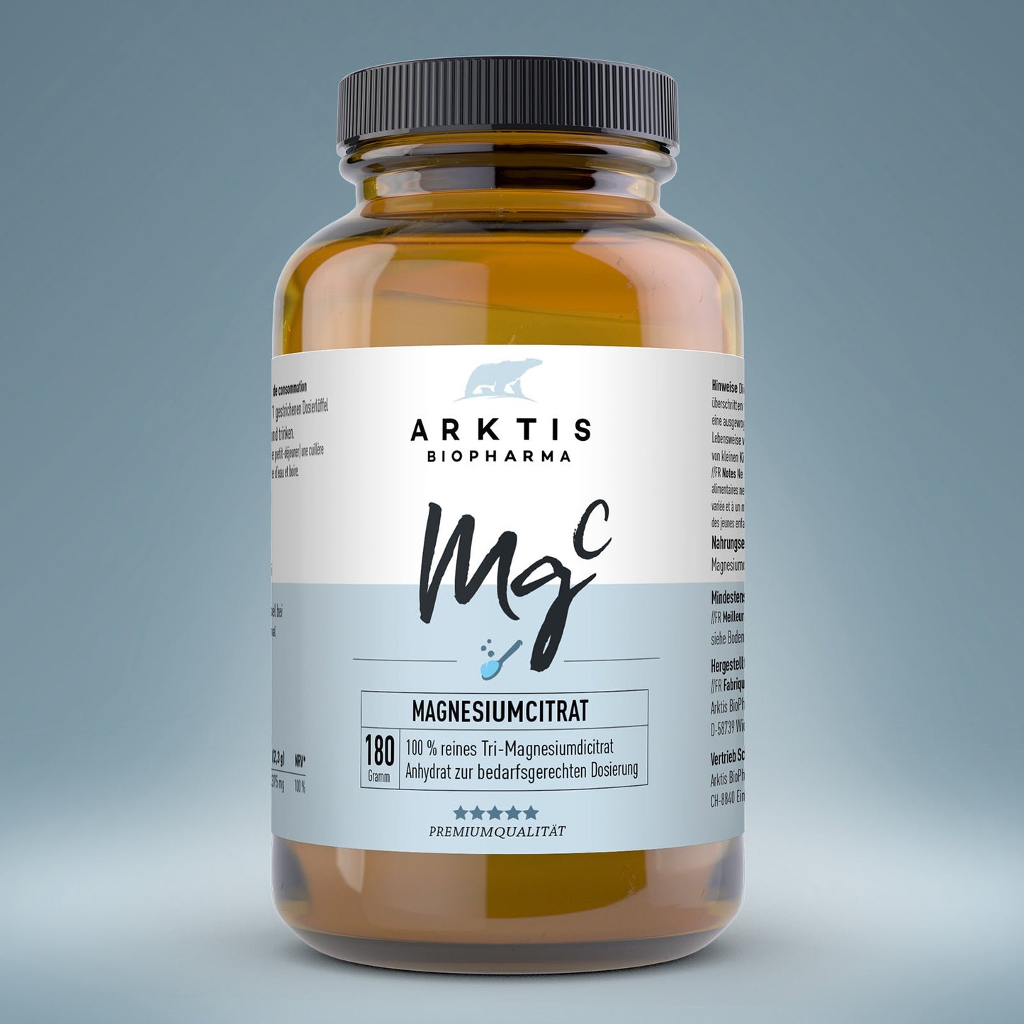 Arktis MgC - Magnesiumcitrat Pulver