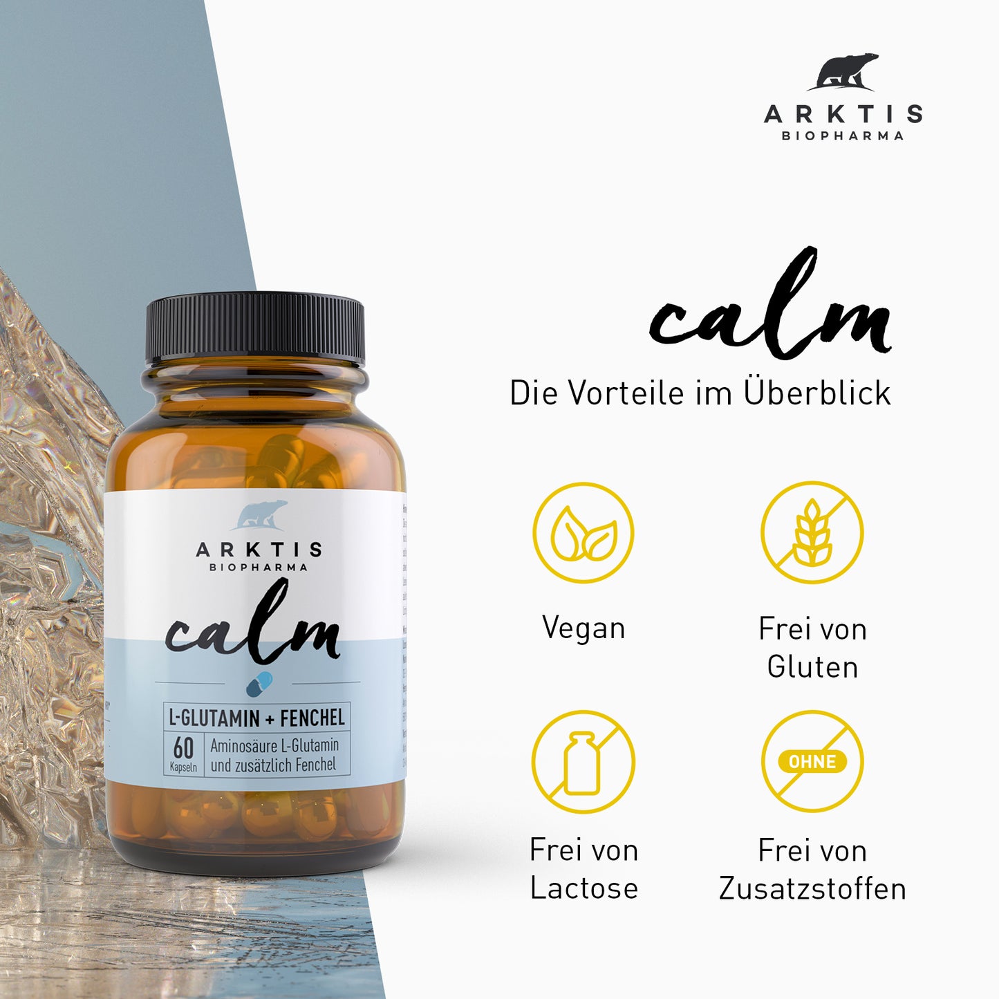 Arktis Calm - Glutamin und Fenchel PL