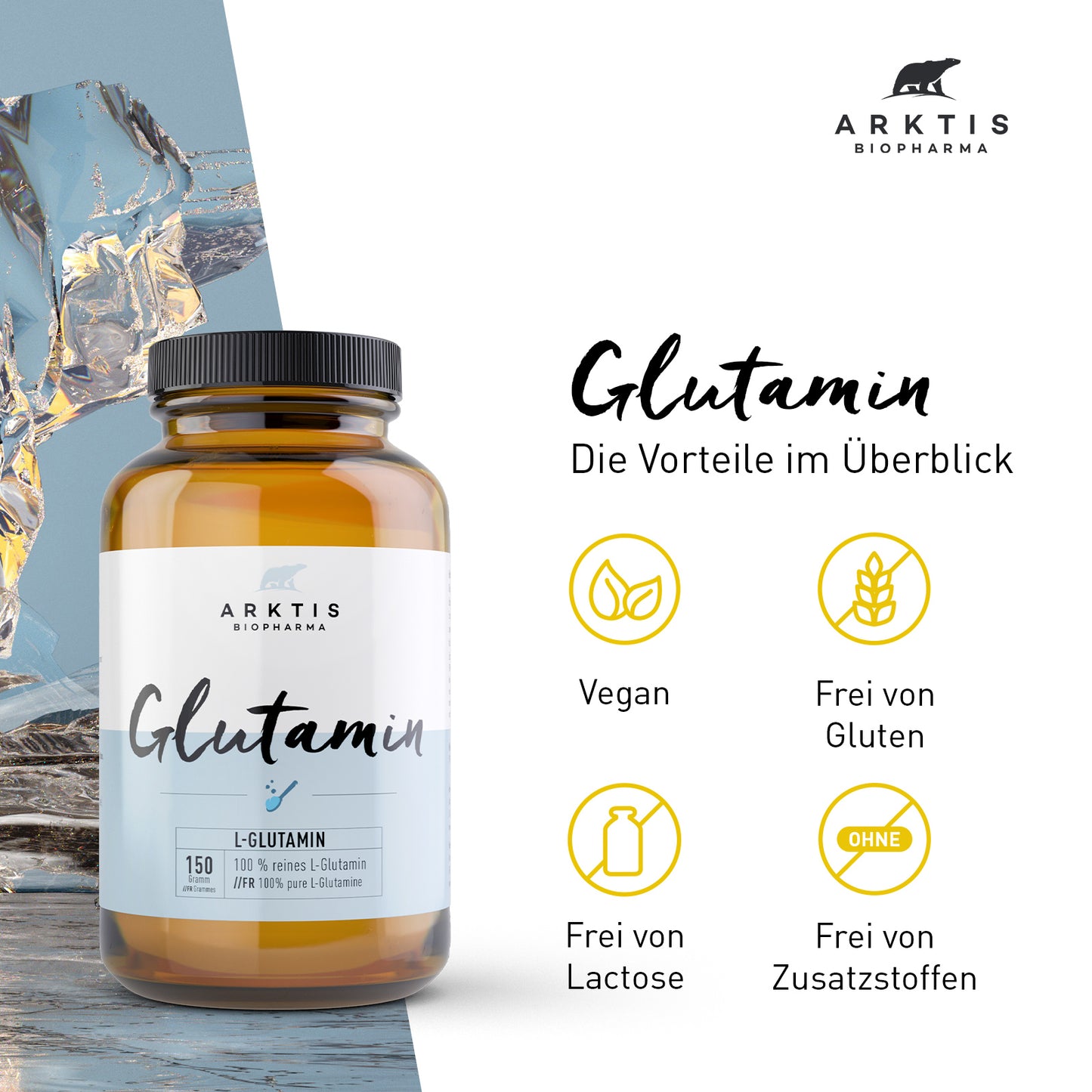 Arktis L-Glutamin PL