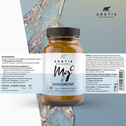 Arktis MgC - Magnesiumcitrat