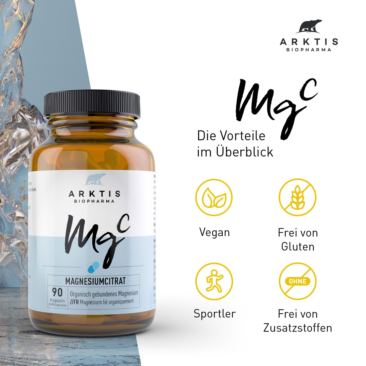 Arktis MgC - Magnesiumcitrat PL