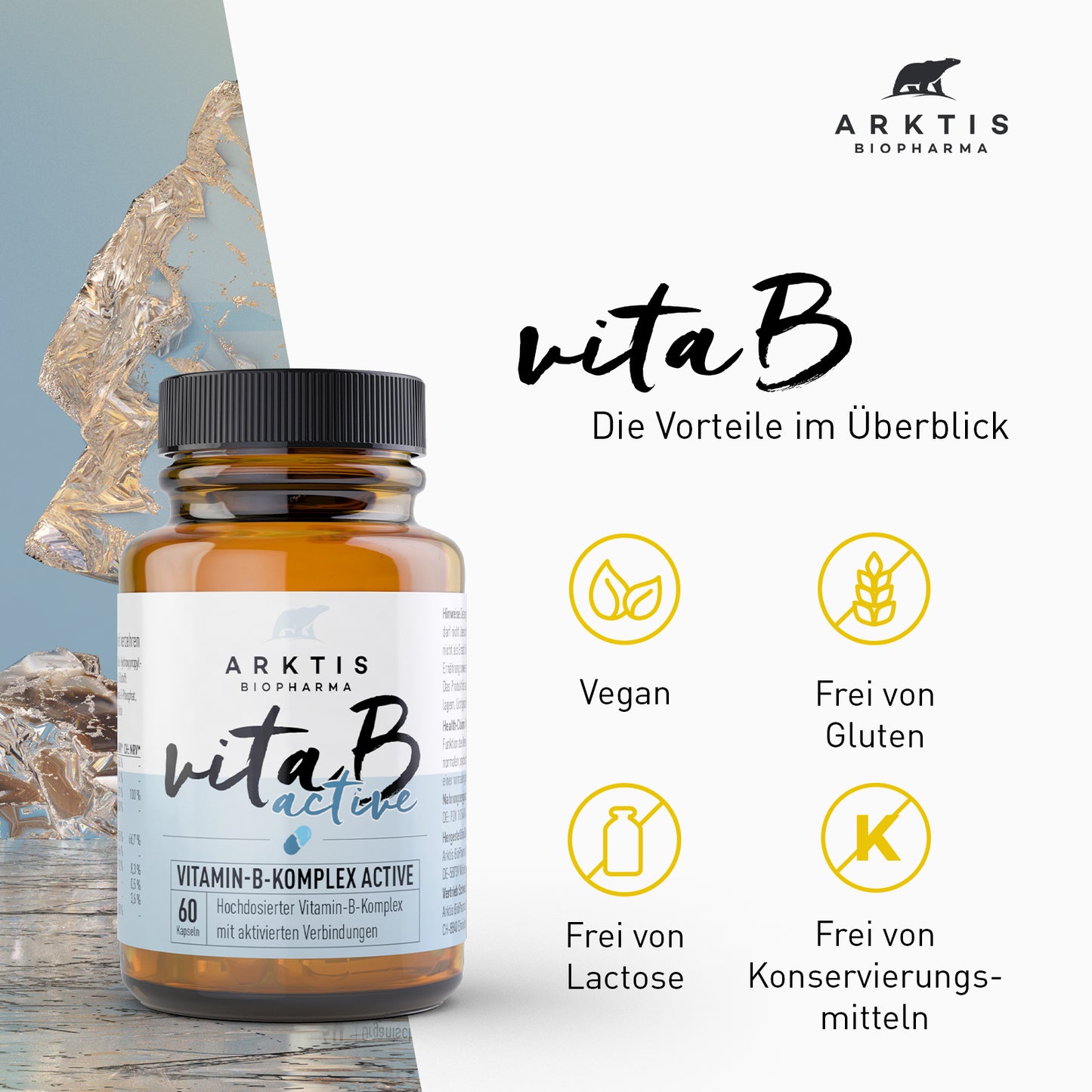 Arktis Vita B active - B-Komplex PL