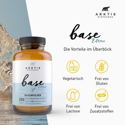 Arktis Base Zitrone - Basenpulver PL