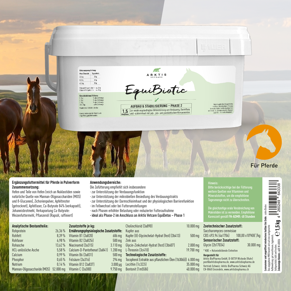 Arktis Vetcare EquiBiotic - Phase 2