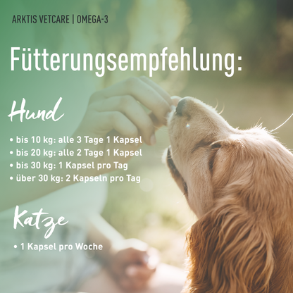 Arktis Vetcare Omega-3 – Fischölkapseln PL