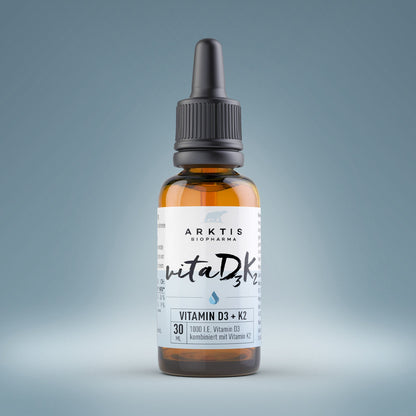 Arktis Vita D3+K2 - Vitamin D3+K2 (MK-7)