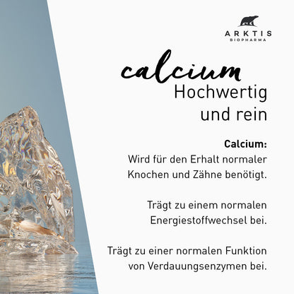 Arktis Calcium - Calciumcitrat - 200 g - 40% Rabatt wegen verkürztem MHD 01/2026- nur solange der Vorrat reicht!
