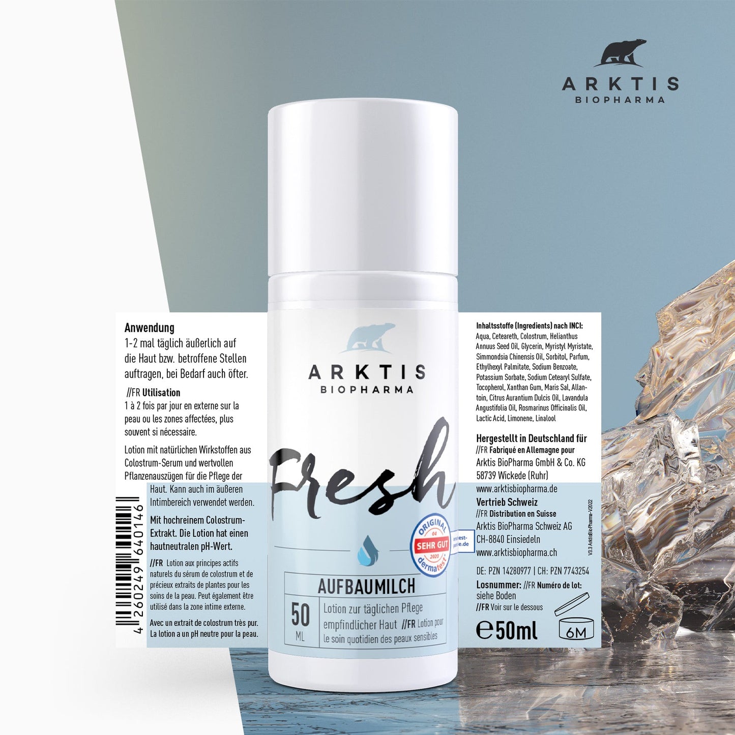 Arktis Fresh - Aufbaulotion