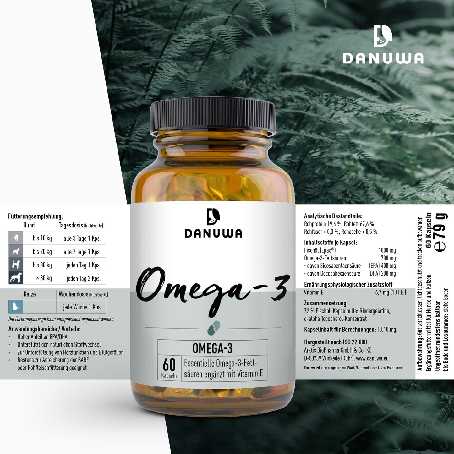 Danuwa Omega-3 + Vitamin E
