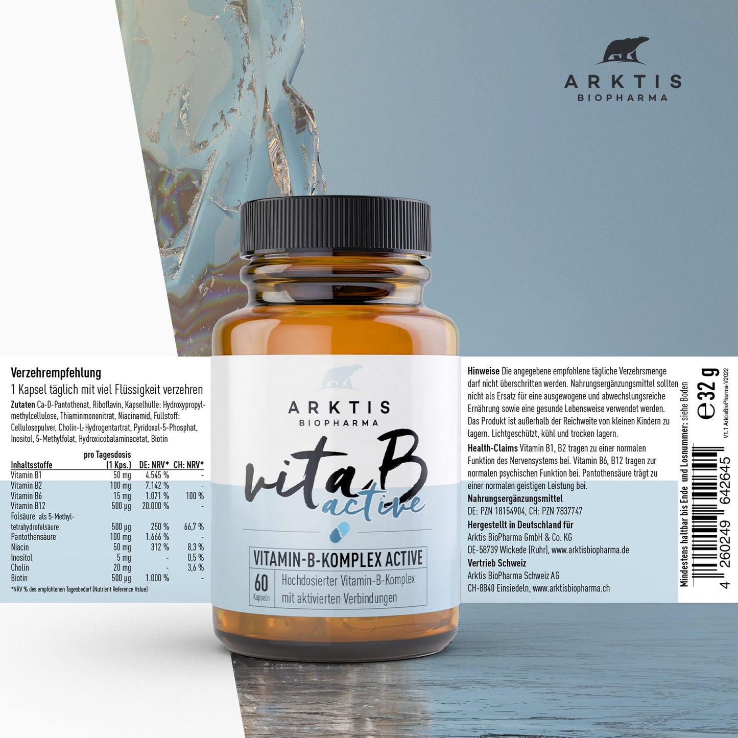 Arktis Vita B active - B-Komplex